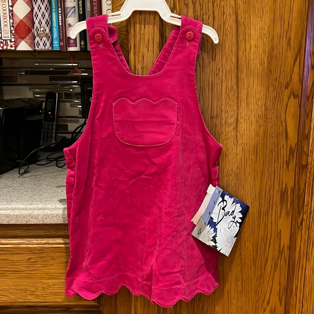 New Pink Corduroy Dress
